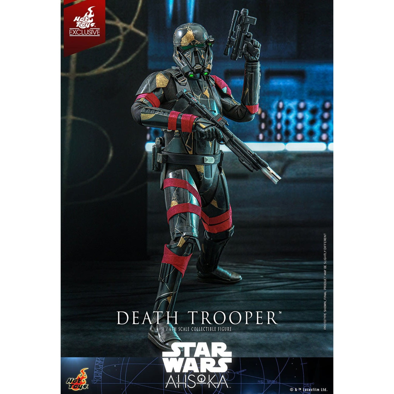 Product image Star Wars: Ahsoka Television Masterpiece 1/6 Death Trooper Action Figure Hot Toys Exclusive 31 cm