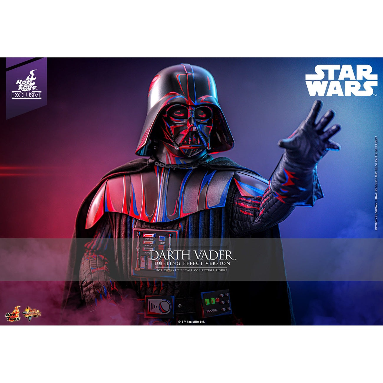 Immagine del prodotto Star Wars Movie Masterpiece action figure 1/6 Darth Vader (Dueling Effect Version) Hot Toys Exclusive 35 cm