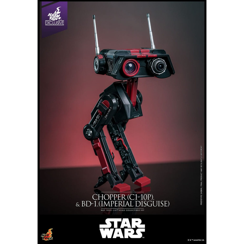 Immagine del prodotto Star Wars Set di action figure 1/6 Chopper (C1-10P™) & BD-1™ (Imperial Disguise) 18 cm & 8 cm