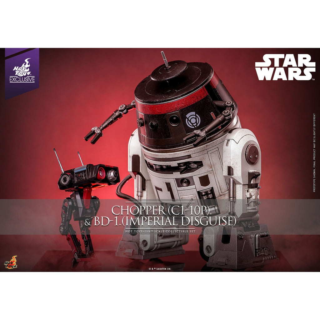 Immagine del prodotto Star Wars Set di action figure 1/6 Chopper (C1-10P™) & BD-1™ (Imperial Disguise) 18 cm & 8 cm