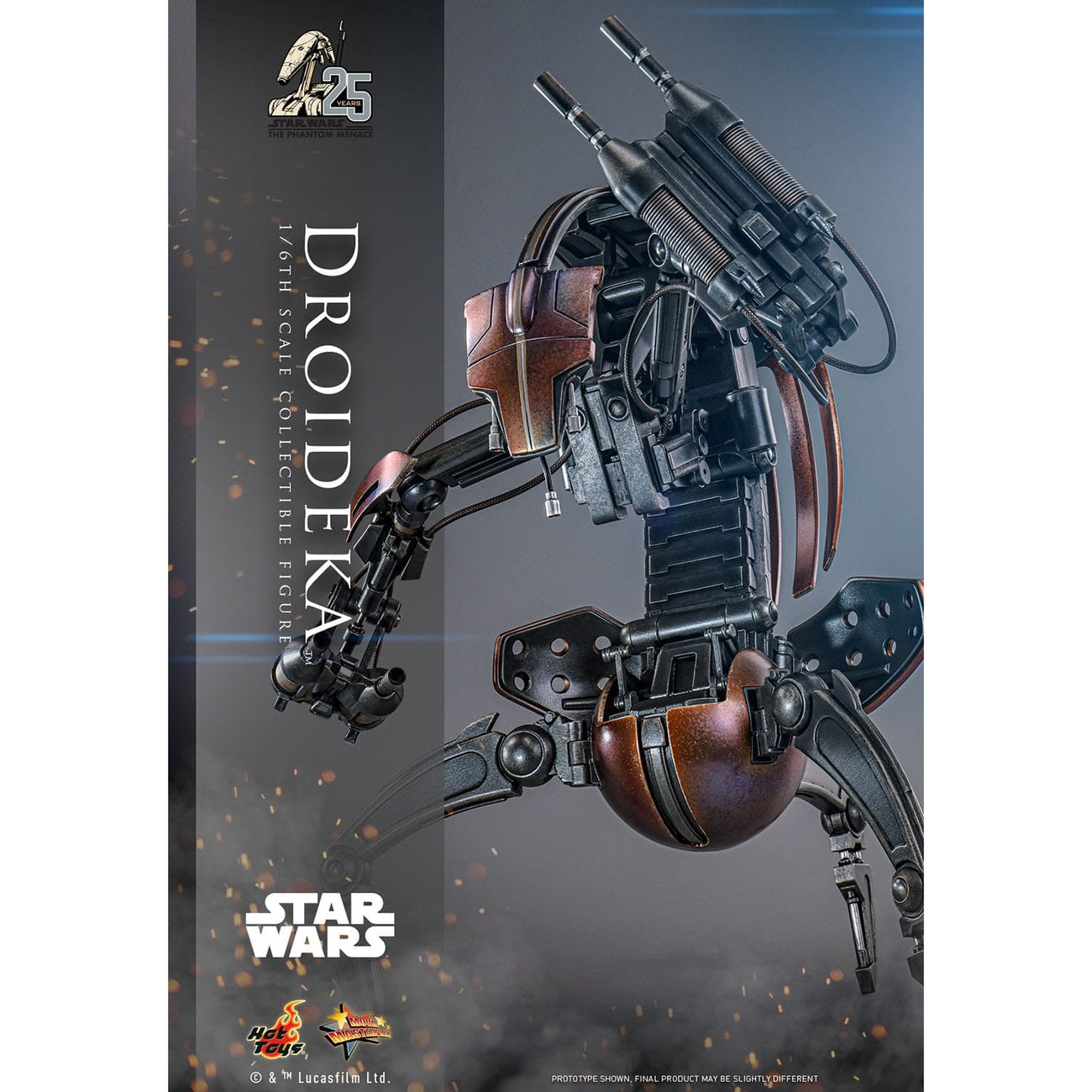 Immagine del prodotto Star Wars Episodio I Movie Masterpiece Action Figure 1/6 Droideka 27 cm
