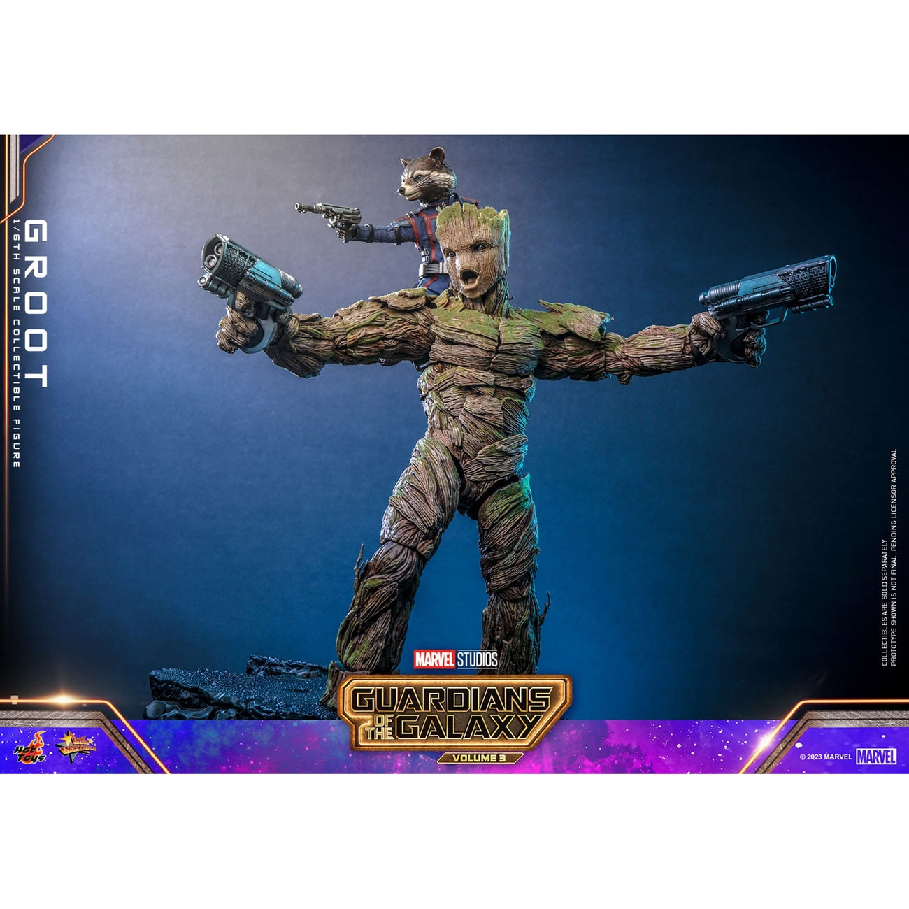 Immagine del prodotto Guardiani della Galassia Vol. 3 Movie Masterpiece action figure 1/6 Groot 32 cm