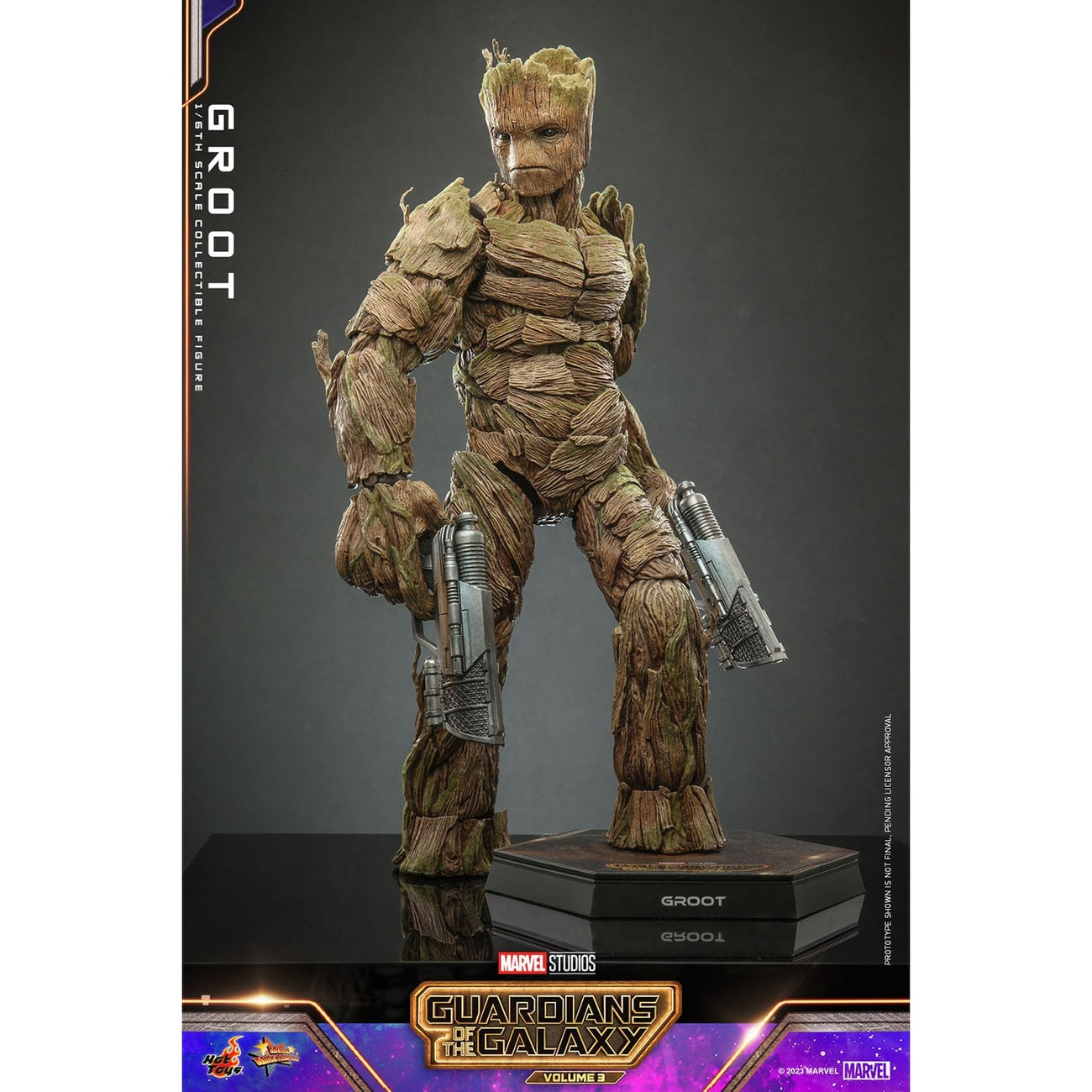 Immagine del prodotto Guardiani della Galassia Vol. 3 Movie Masterpiece action figure 1/6 Groot 32 cm