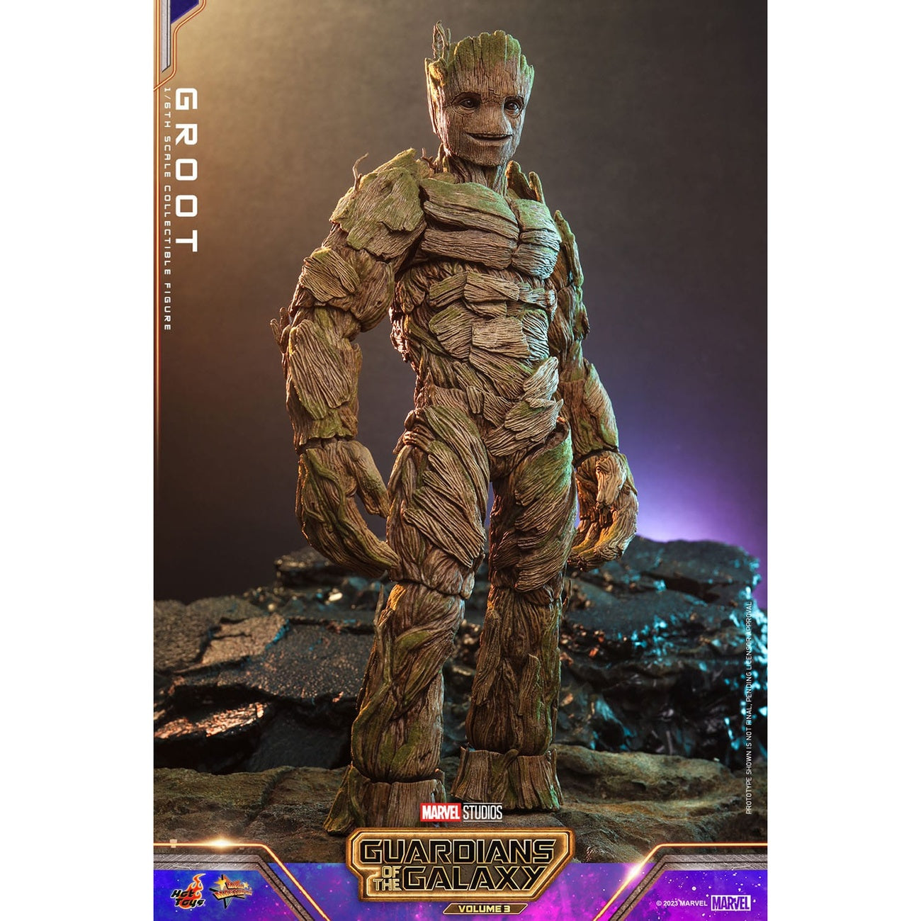 Immagine del prodotto Guardiani della Galassia Vol. 3 Movie Masterpiece action figure 1/6 Groot 32 cm