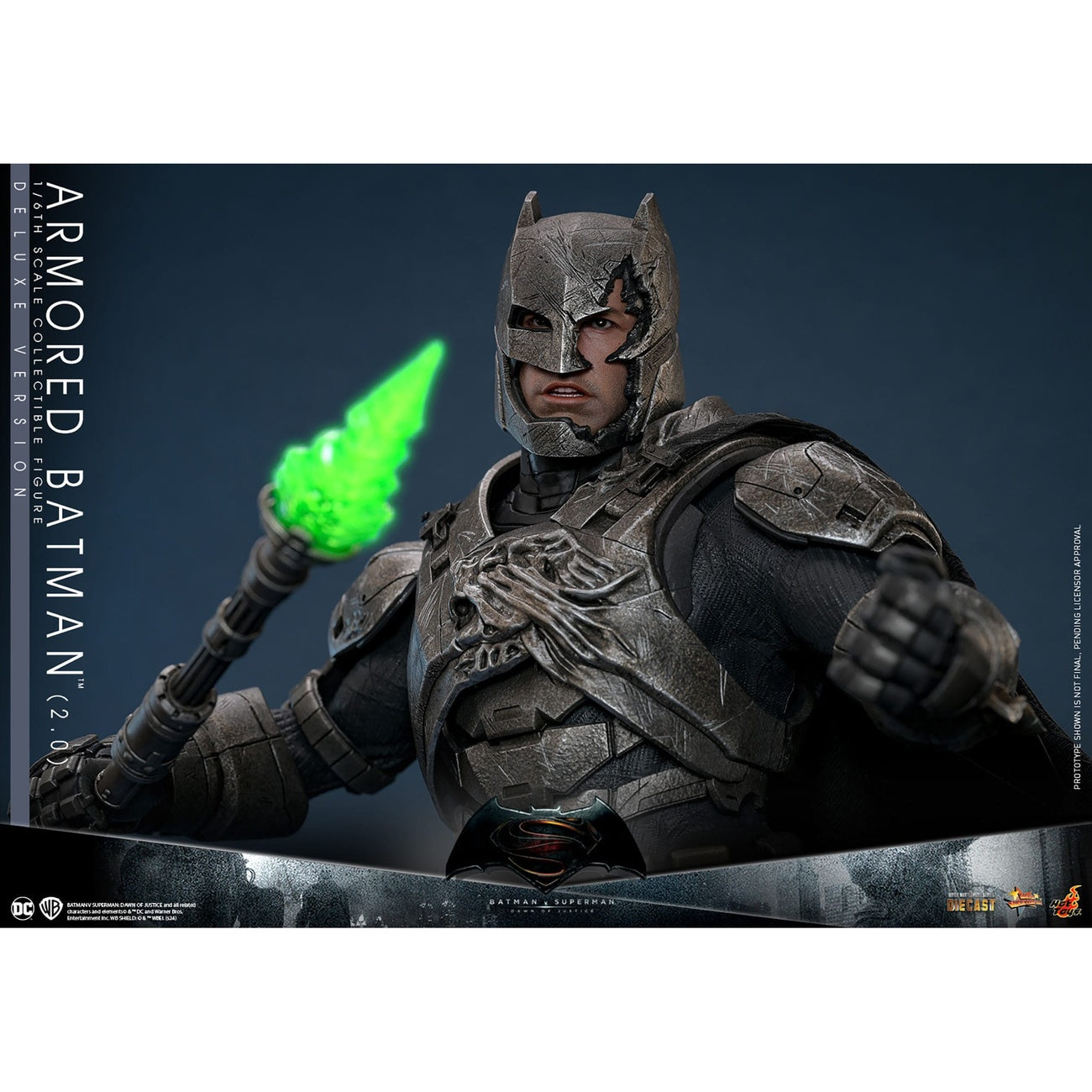 Product image Batman v Superman: Dawn of Justice Movie Masterpiece Action Figure 1/6 Armored Batman 2.0 (Deluxe Version) 33 cm