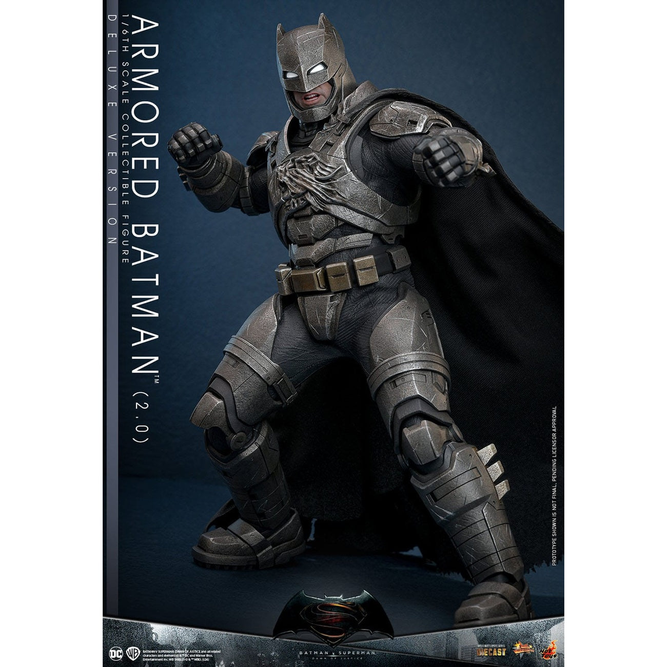 Product image Batman v Superman: Dawn of Justice Movie Masterpiece Action Figure 1/6 Armored Batman 2.0 (Deluxe Version) 33 cm