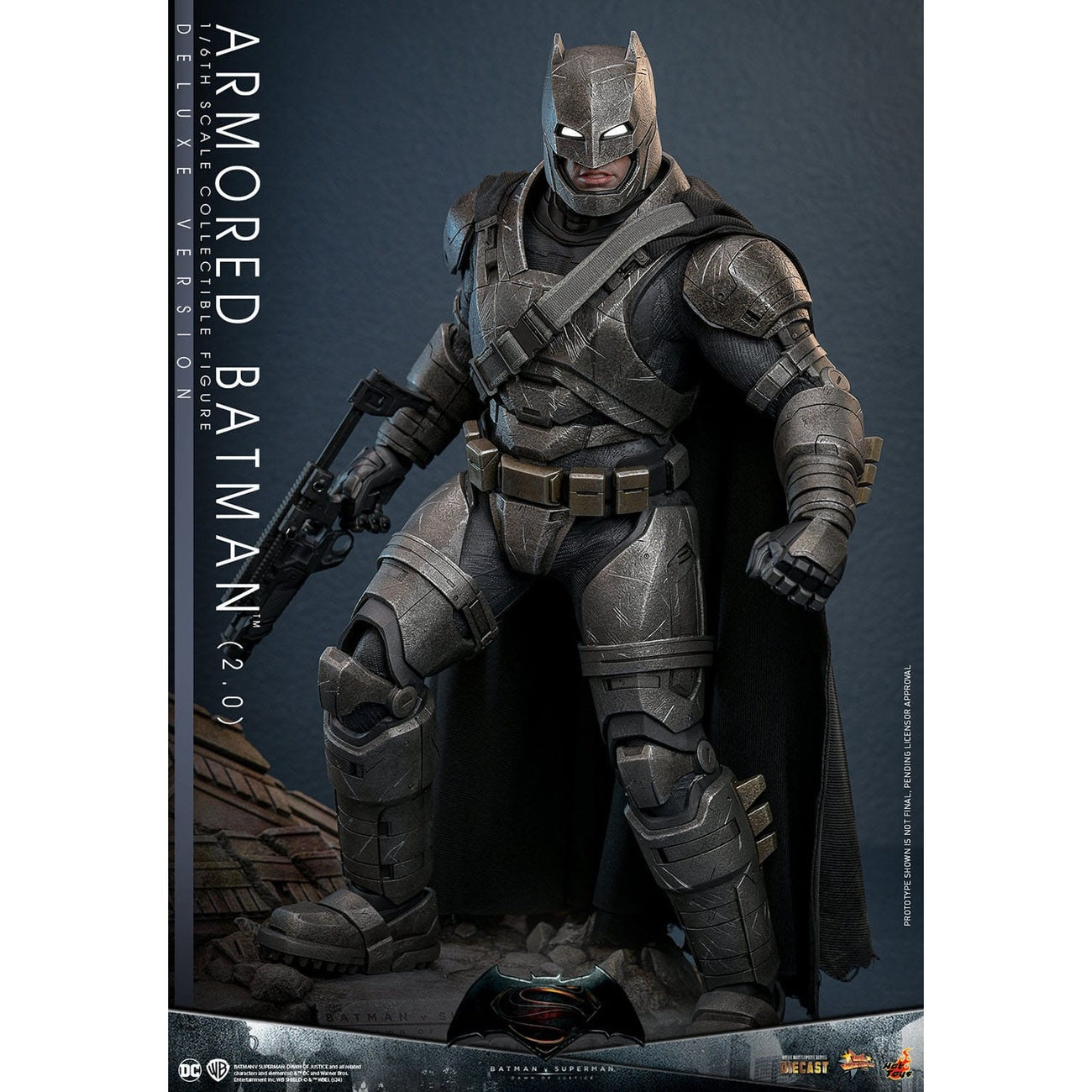 Product image Batman v Superman: Dawn of Justice Movie Masterpiece Action Figure 1/6 Armored Batman 2.0 (Deluxe Version) 33 cm