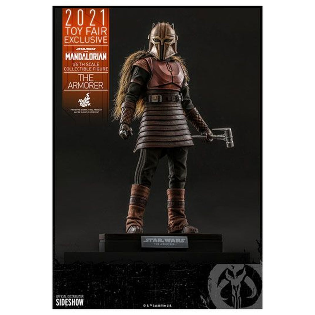 Immagine del prodotto Star Wars The Mandalorian Action figure 1/6 The Armorer 2021 Toy Fair Exclusive 29 cm
