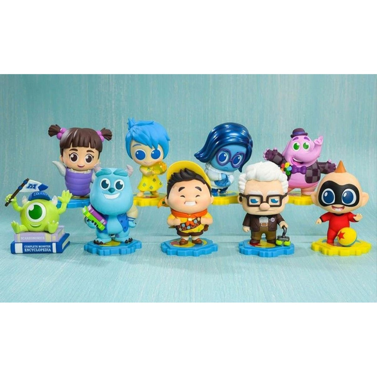 Immagine del prodotto Pixar Cosbi Minifigure 8 cm Blind Box Display (8)