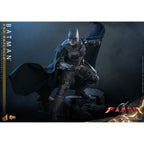 Immagine del prodotto The Flash Movie Masterpiece action figure con veicolo 1/6 Batman & Batcycle set 30 cm