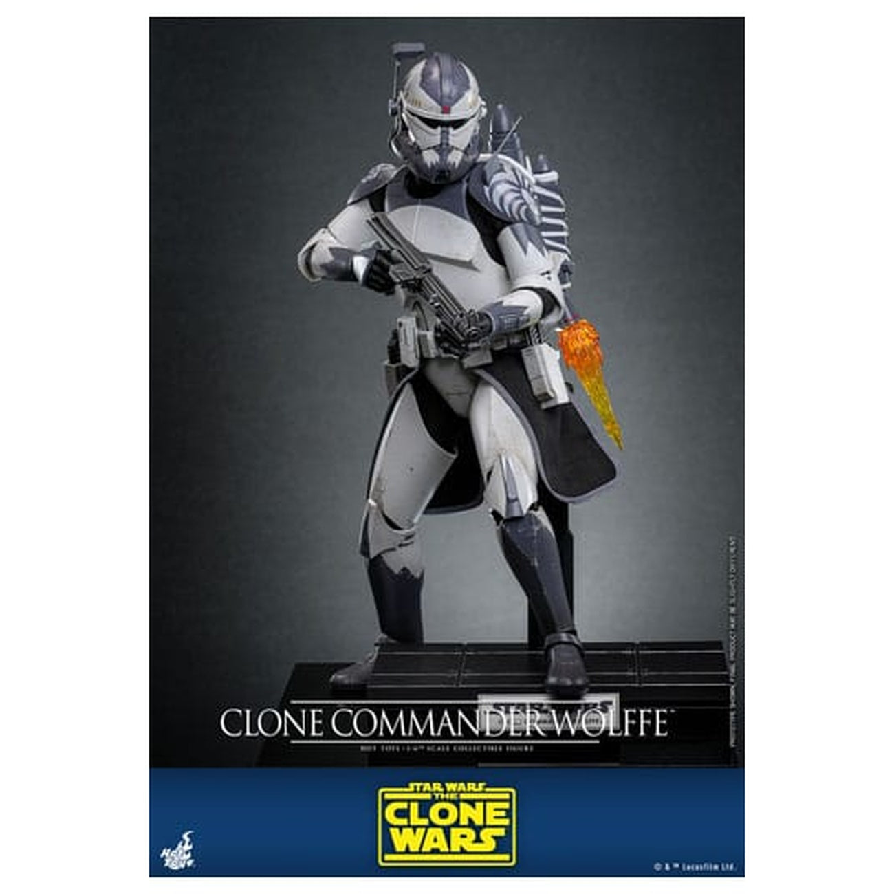 Immagine del prodotto Star Wars: The Clone Wars Action figure 1/6 Clone Commander Wolffe 30 cm