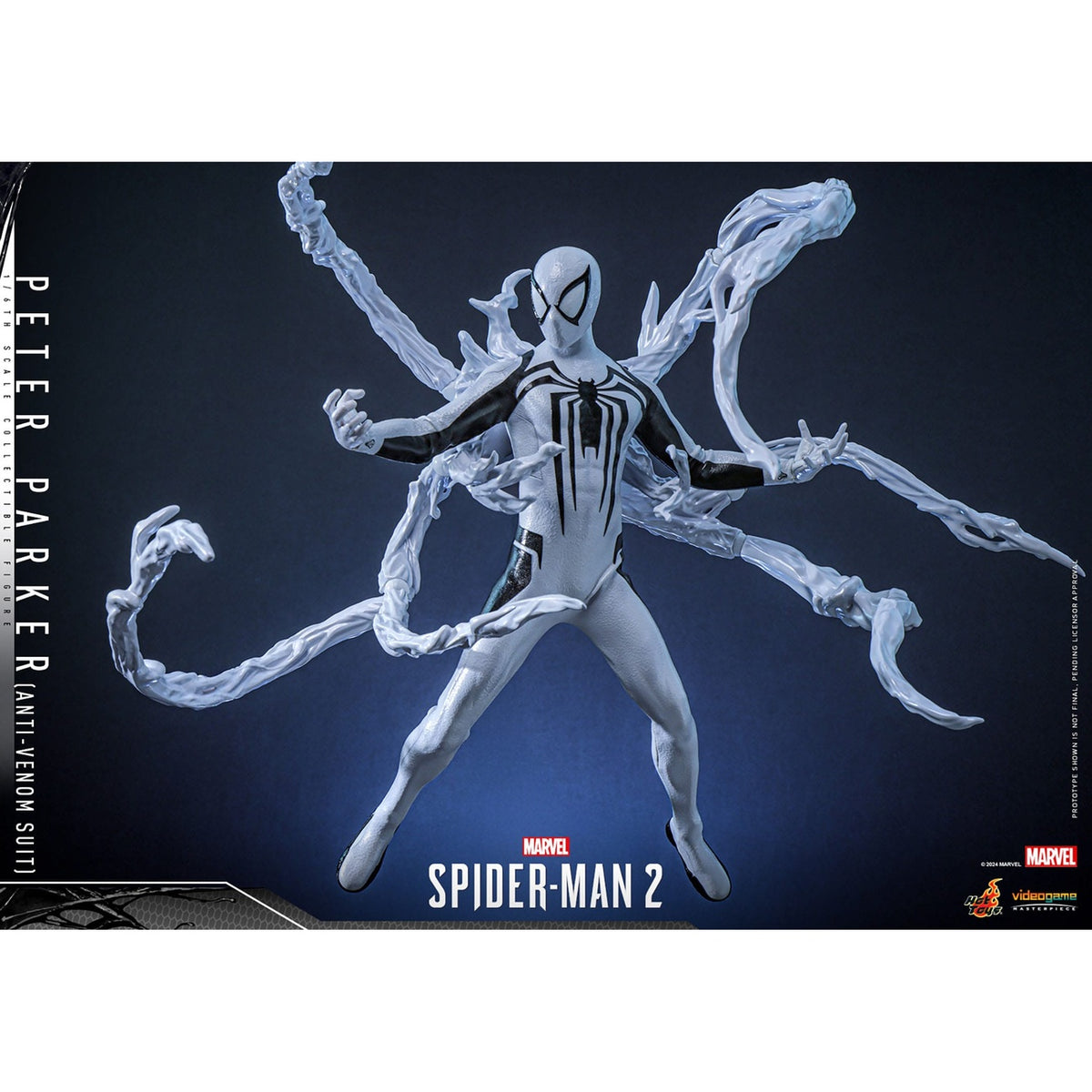 Product image Spider-Man 2 Video Game Masterpiece Action Figure 1/6 Peter Parker (Anti-Venom Suit) 30 cm
