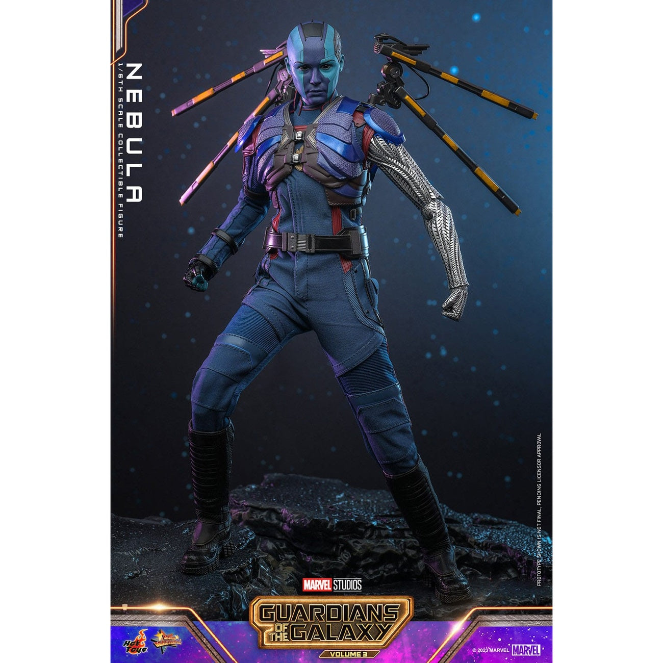 Immagine del prodotto Guardiani della Galassia Vol. 3 Movie Masterpiece action figure 1/6 Nebula 29 cm