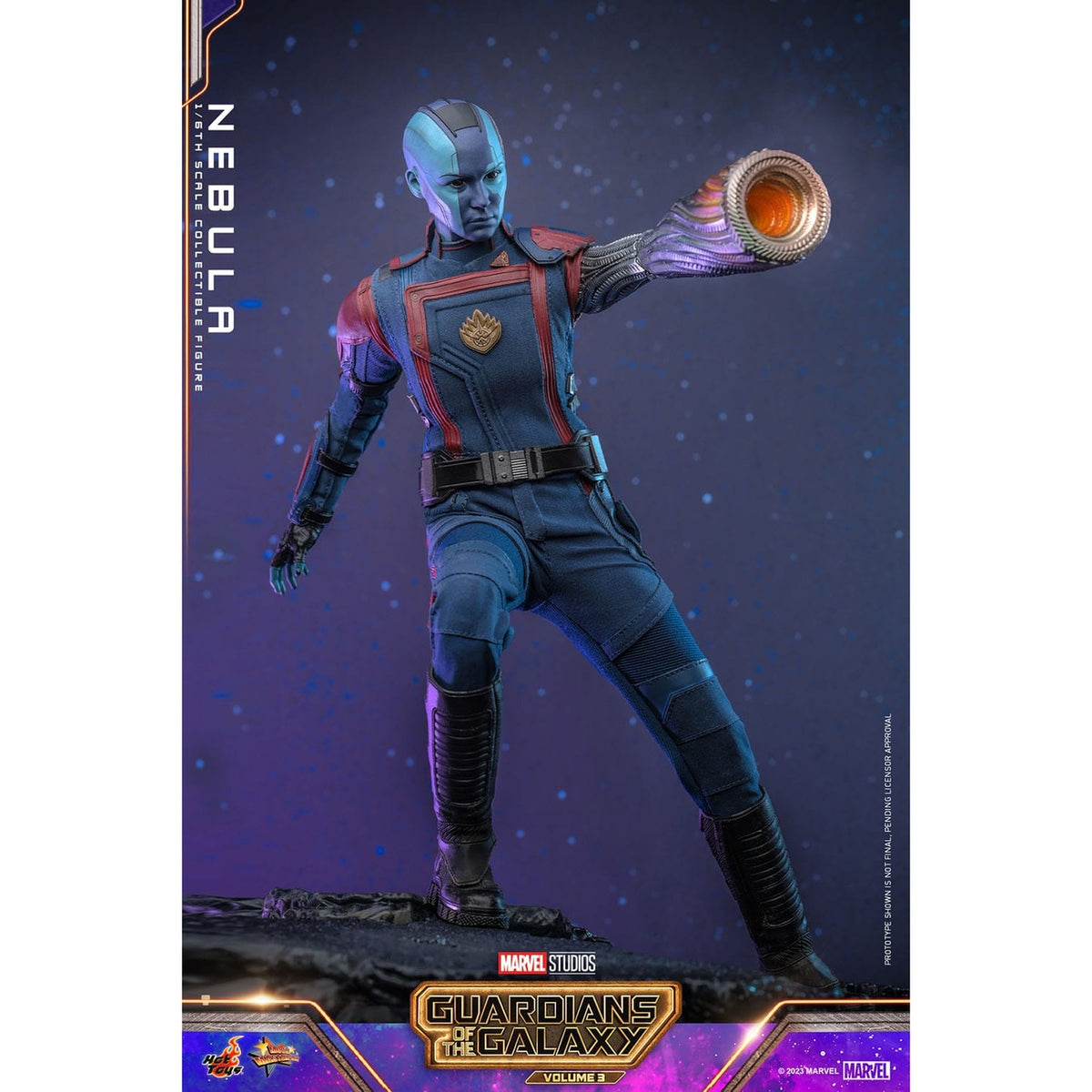 Immagine del prodotto Guardiani della Galassia Vol. 3 Movie Masterpiece action figure 1/6 Nebula 29 cm