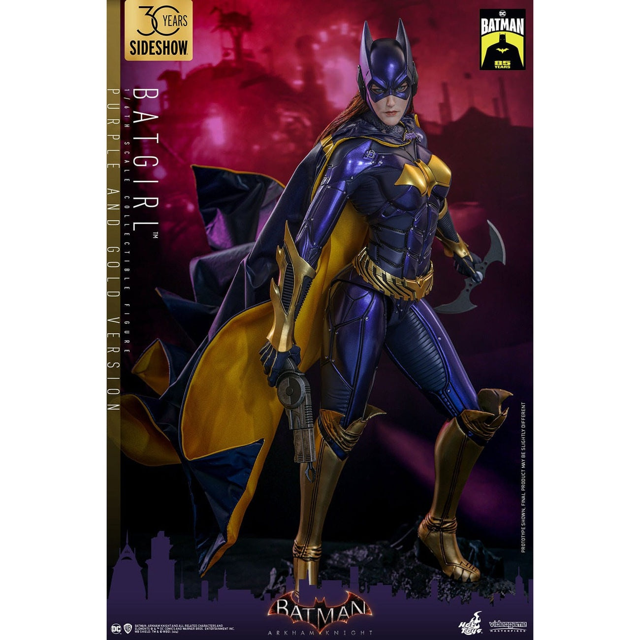 Immagine del prodotto Batman Arkham Knight Videogame Masterpiece action figure 1/6 Batgirl (Purple and Gold Version) Exclusive 30 cm