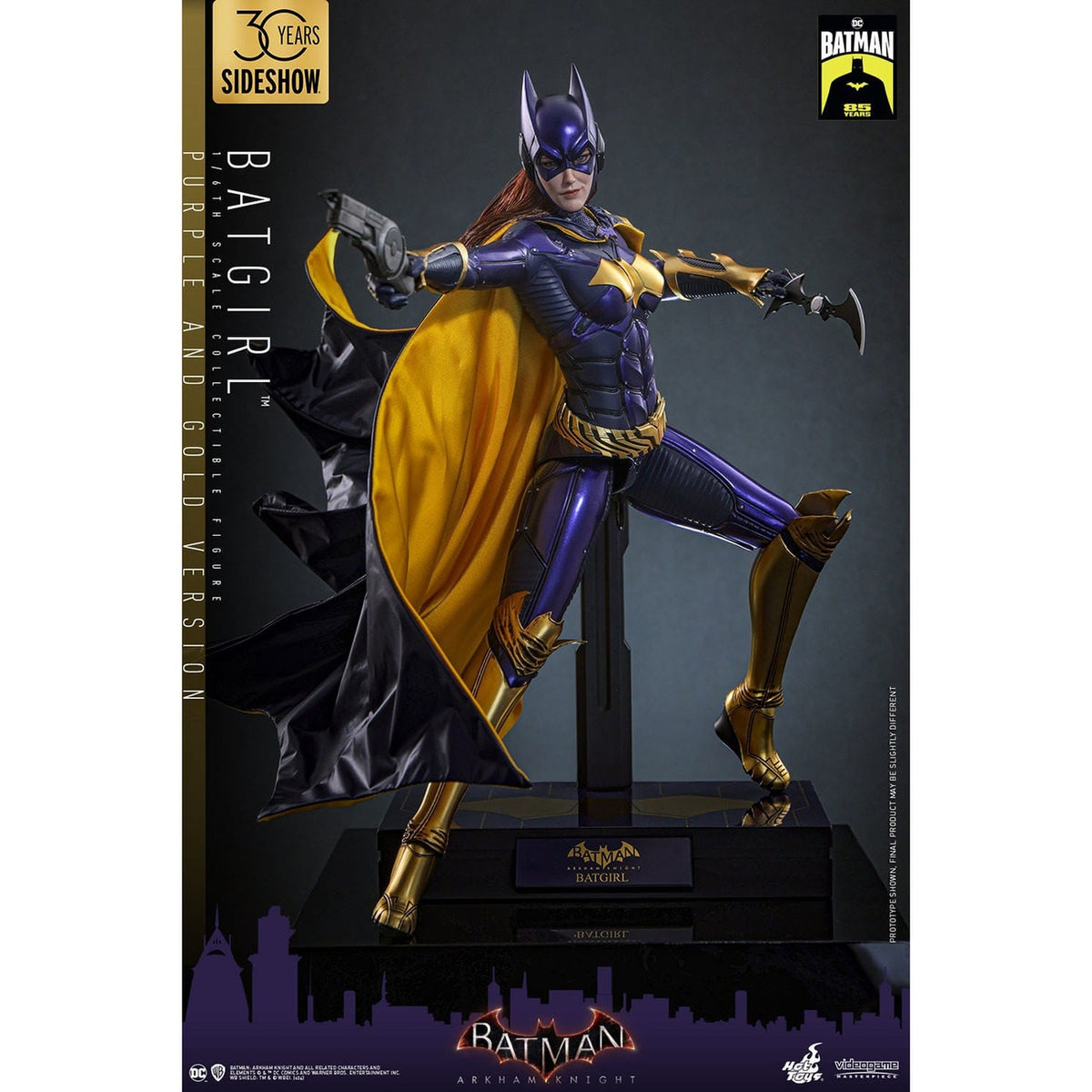 Immagine del prodotto Batman Arkham Knight Videogame Masterpiece action figure 1/6 Batgirl (Purple and Gold Version) Exclusive 30 cm