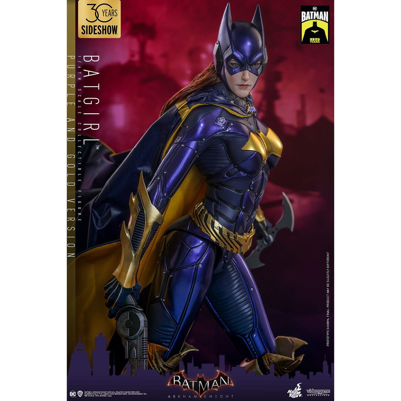 Immagine del prodotto Batman Arkham Knight Videogame Masterpiece action figure 1/6 Batgirl (Purple and Gold Version) Exclusive 30 cm