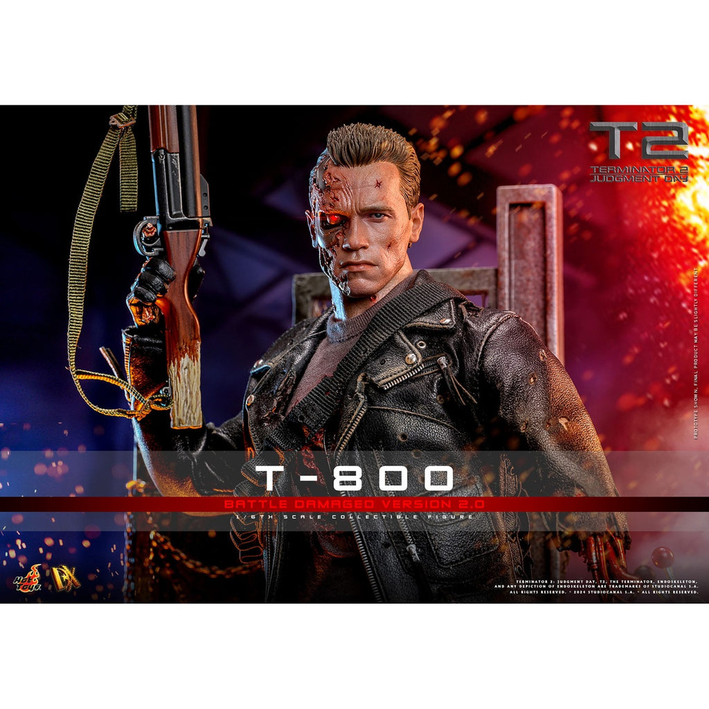 Immagine del prodotto Terminator 2 Movie Masterpiece Action figure 1/6 T-800 Battle Damaged Version 2.0 32 cm