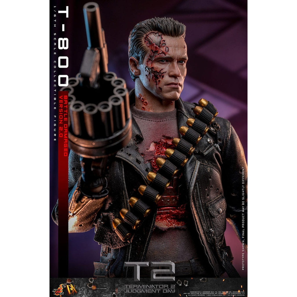 Immagine del prodotto Terminator 2 Movie Masterpiece Action figure 1/6 T-800 Battle Damaged Version 2.0 32 cm