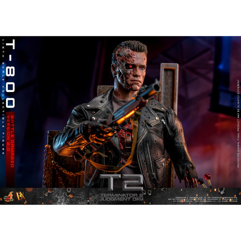 Immagine del prodotto Terminator 2 Movie Masterpiece Action figure 1/6 T-800 Battle Damaged Version 2.0 32 cm