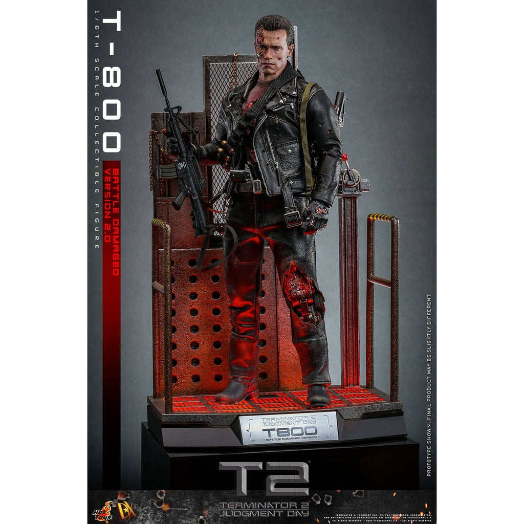 Immagine del prodotto Terminator 2 Movie Masterpiece Action figure 1/6 T-800 Battle Damaged Version 2.0 32 cm