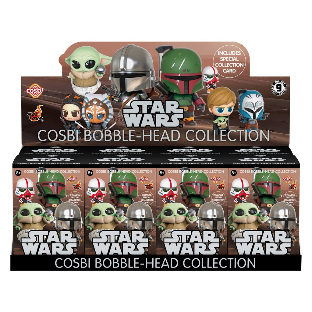 Immagine del prodotto Star Wars Cosbi Minifigure Serie 1 8 cm Blind Box Display (8)