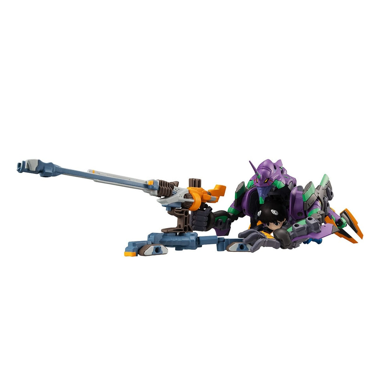 Immagine del prodotto Evangelion Action figure Desktop Army Shinji Ikari & Evangelion Unit-01 New Theatrical Edition 15 cm