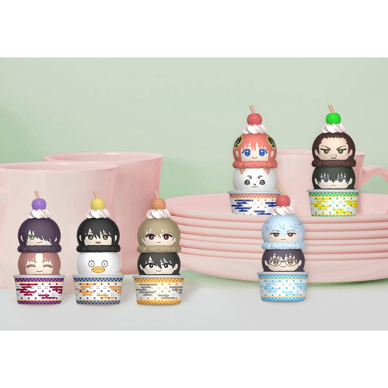 Immagine del prodotto Gintama Tsumichen Stack up & Change figure da collezione 8 cm assortimento (6)