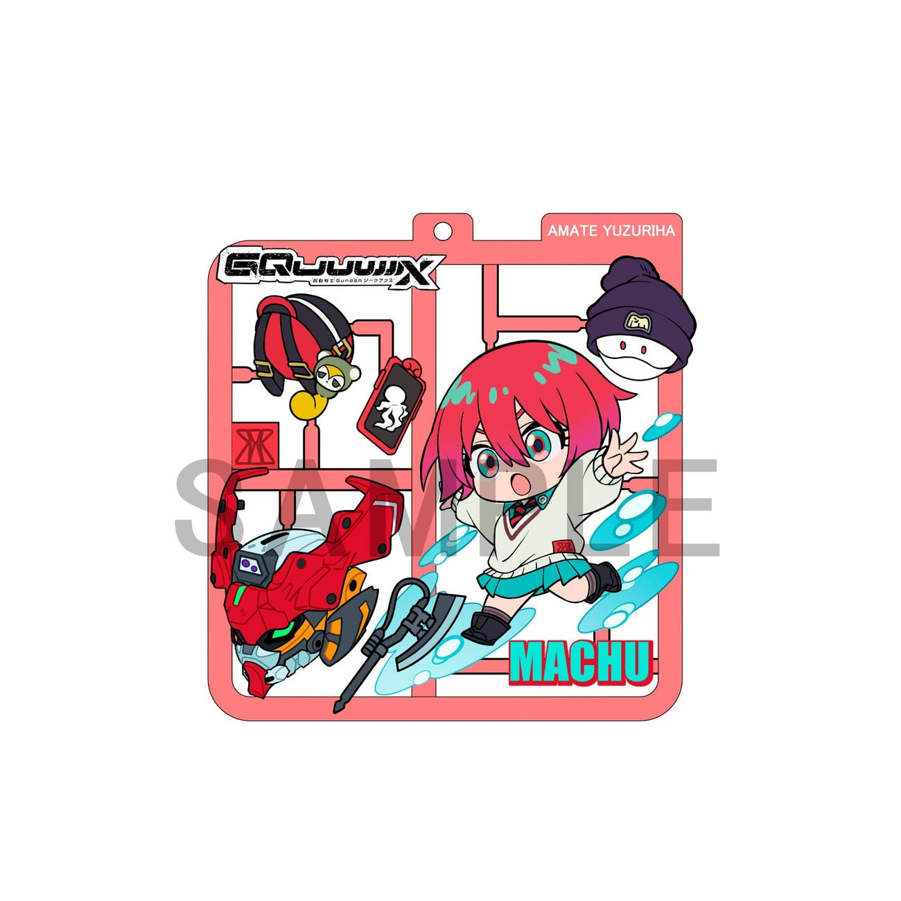 Immagine del prodotto Mobile Suit Gundam GQuuuuuuX Plat Collection assortimento di ciondoli (4)