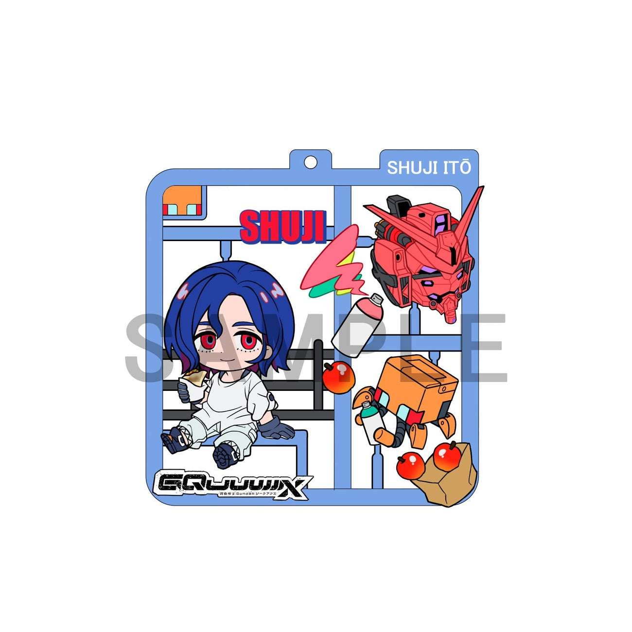 Immagine del prodotto Mobile Suit Gundam GQuuuuuuX Plat Collection assortimento di ciondoli (4)
