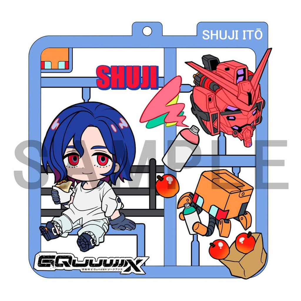 Immagine del prodotto Mobile Suit Gundam GQuuuuuuX Plat Collection assortimento di ciondoli (4)