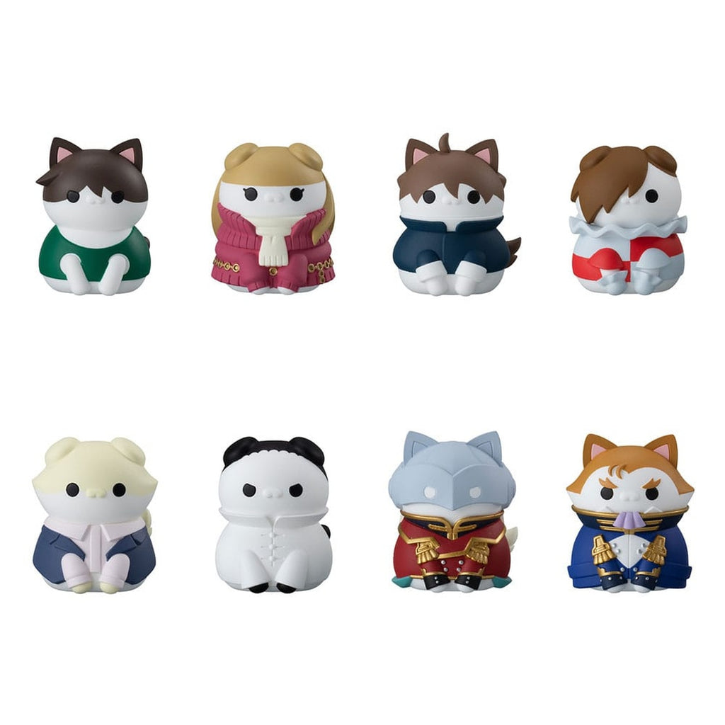 Immagine del prodotto Mobile Suit Gundam Mega Cat Project New Mobile Report Gundam Wing Nyandam figure da collezione Cats Transformation Mission Accomplished! assortimento 3 cm (8)