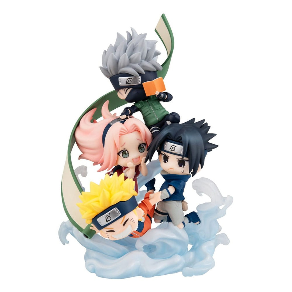 Product image Naruto Shippuden FigUnity PVC Mini Statue Gather here, Team 7 13 cm (with gift)
