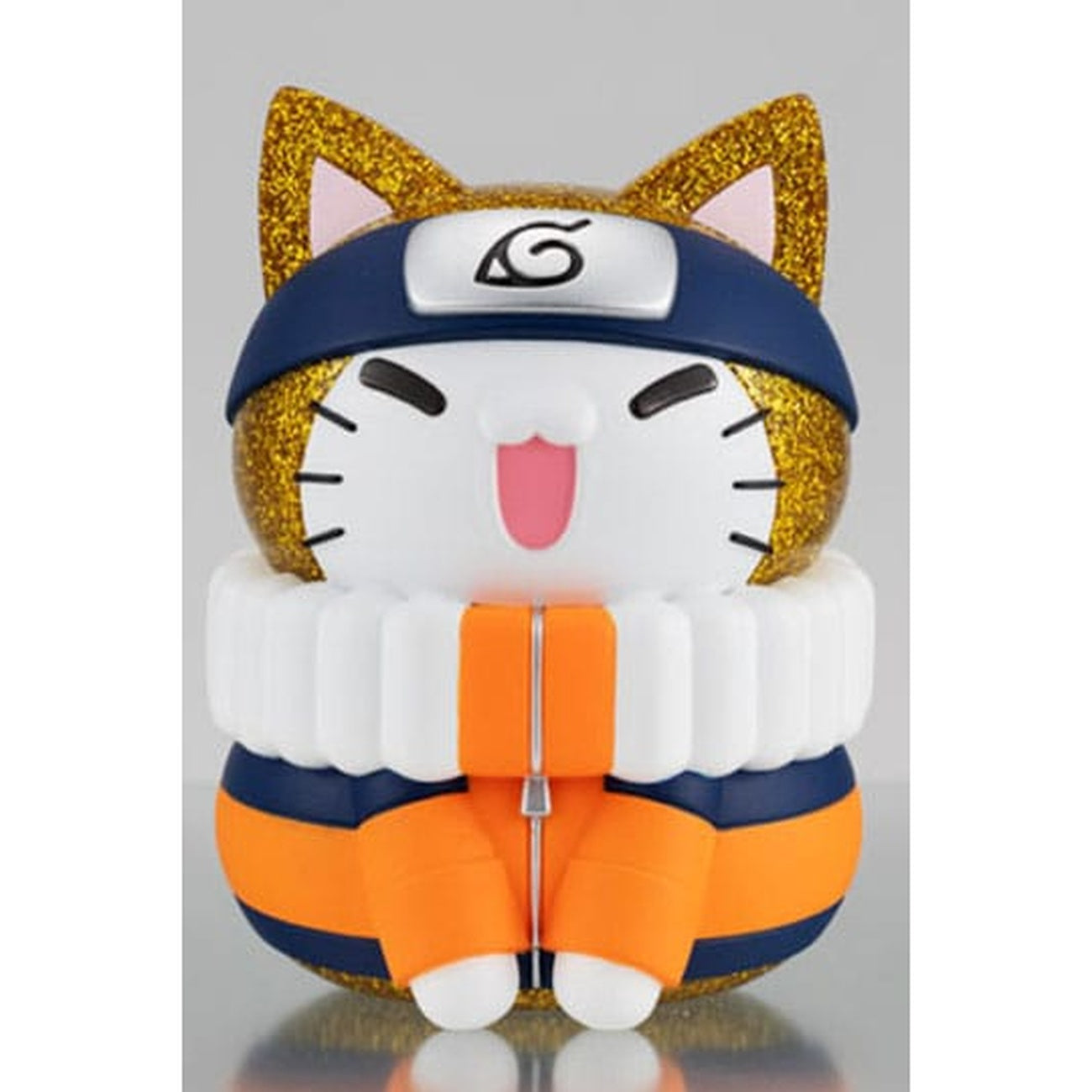 Immagine del prodotto Naruto Shippuden Mega Cat Project Nyanto! Figure da collezione Giant Nyaruto Series Naruto Uzumaki Gold Ver. 10 cm