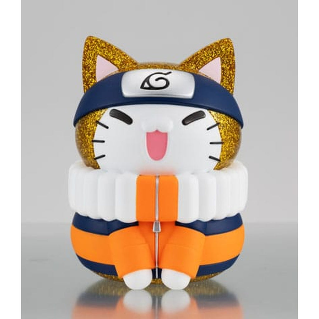Immagine del prodotto Naruto Shippuden Mega Cat Project Nyanto! Figure da collezione Giant Nyaruto Series Naruto Uzumaki Gold Ver. 10 cm