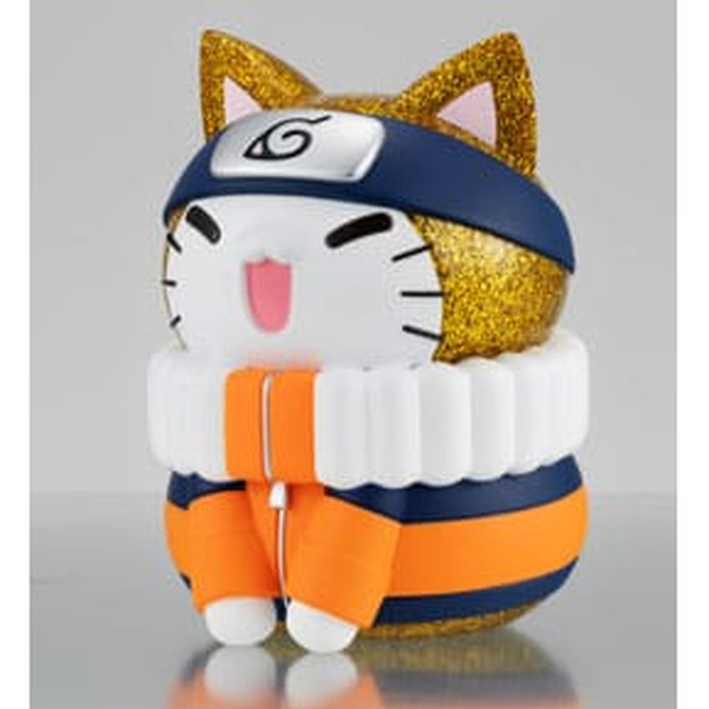 Immagine del prodotto Naruto Shippuden Mega Cat Project Nyanto! Figure da collezione Giant Nyaruto Series Naruto Uzumaki Gold Ver. 10 cm