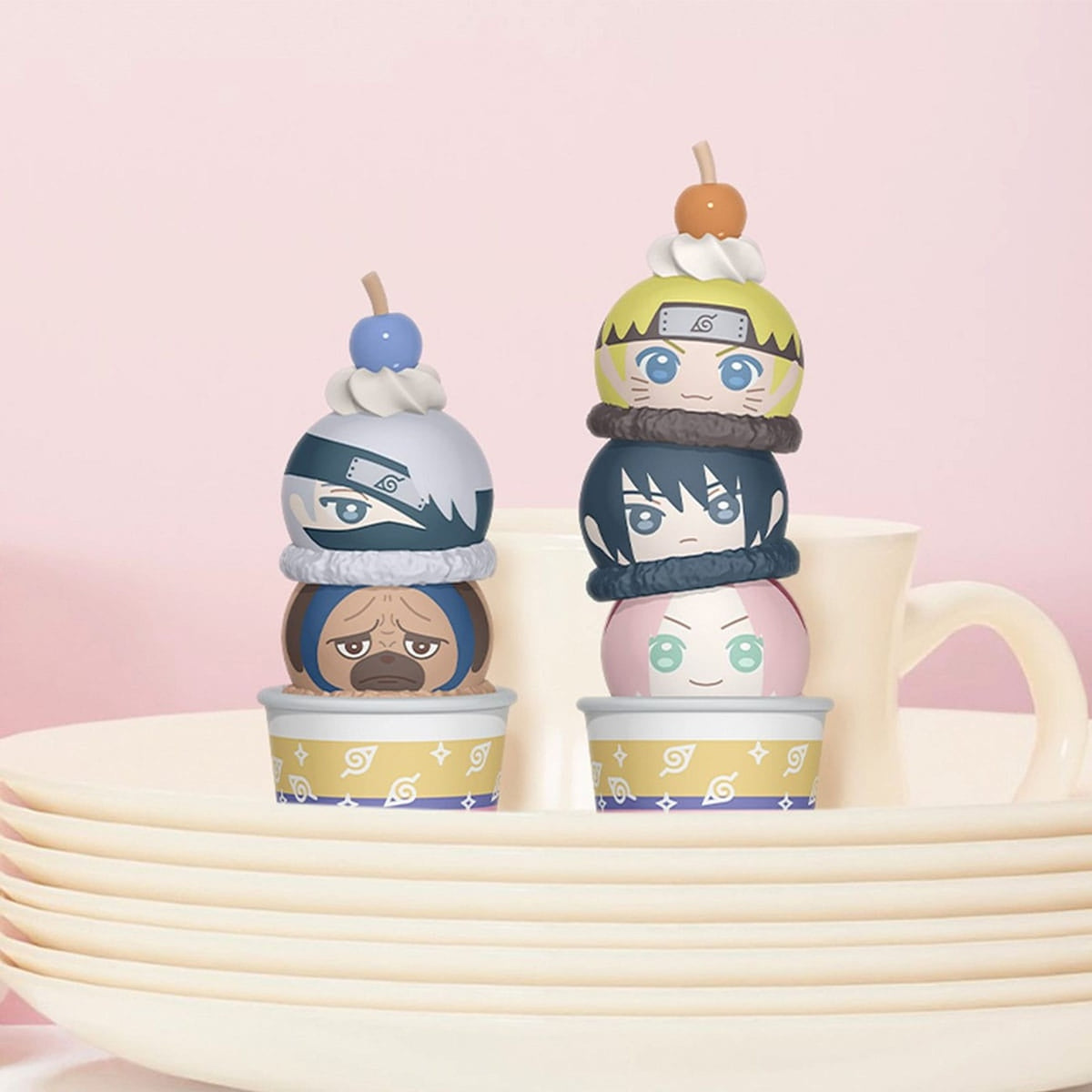 Immagine del prodotto Naruto Shippuden Tsumichen Stack up & Change figure da collezione confezione da 6 8 cm (con regalo)