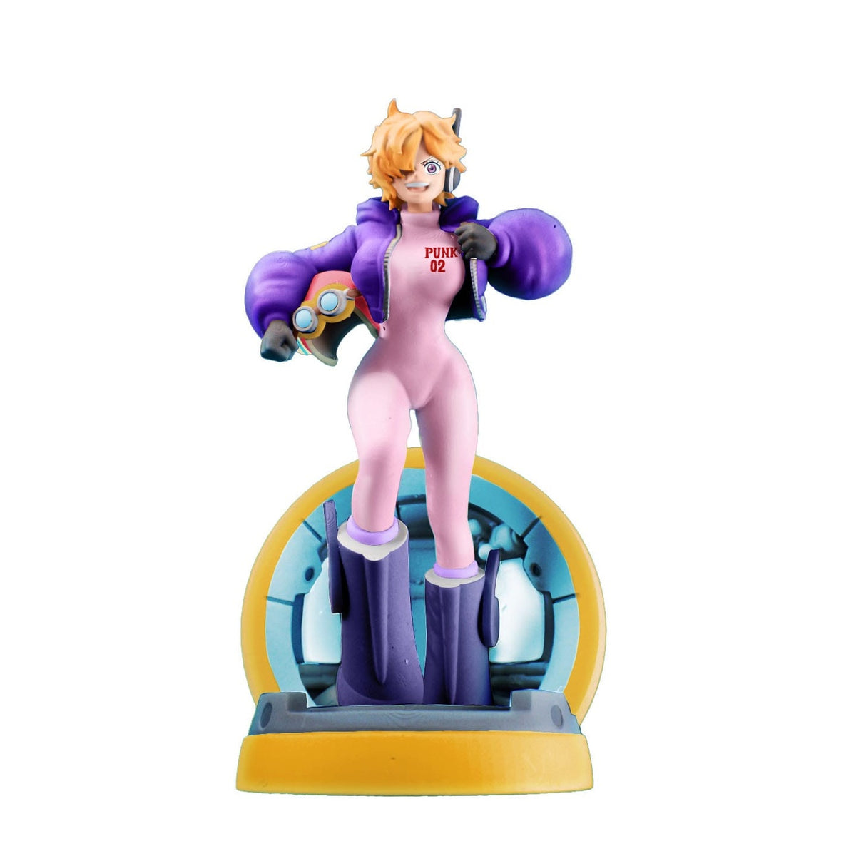 Immagine del prodotto One Piece Petitrama Mini Statua in PVC Logbox Re Birth Egghead Set 9 cm