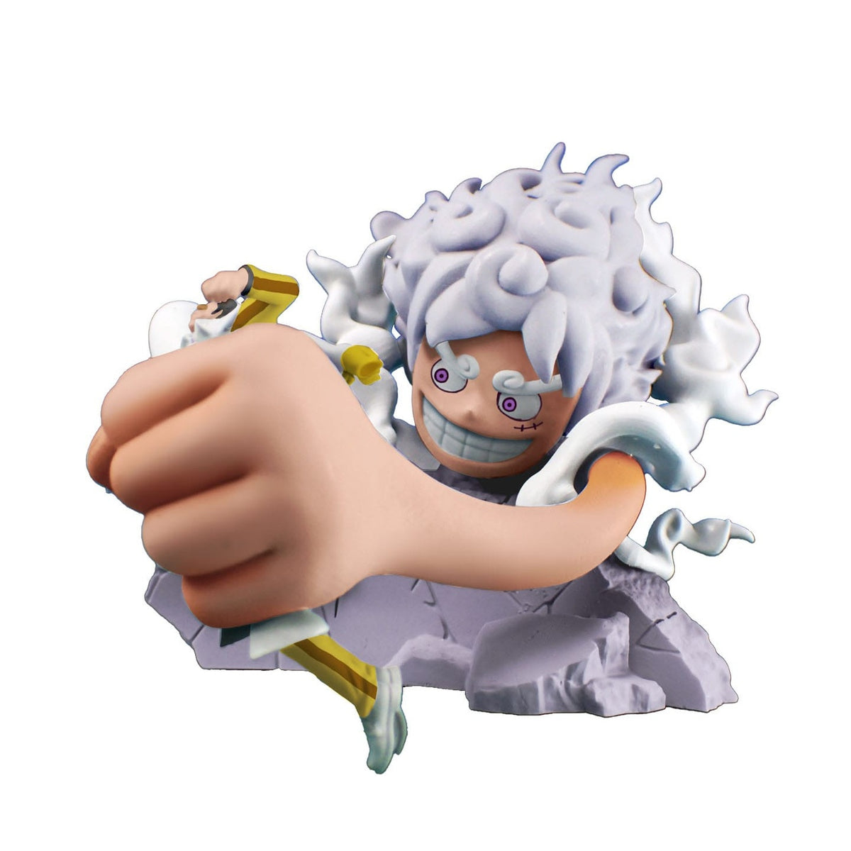 Immagine del prodotto One Piece Petitrama Mini Statua in PVC Logbox Re Birth Egghead Set 9 cm