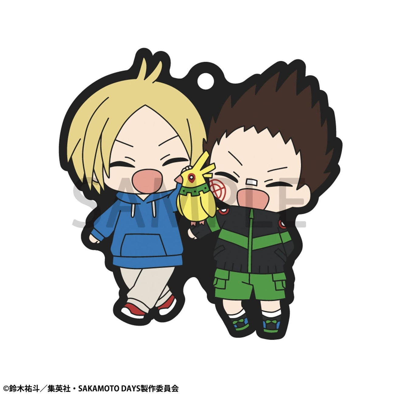 Immagine del prodotto Sakamoto Days Mascot in gomma Buddycolle Ciondolo in gomma 7 cm Assortimento (6)