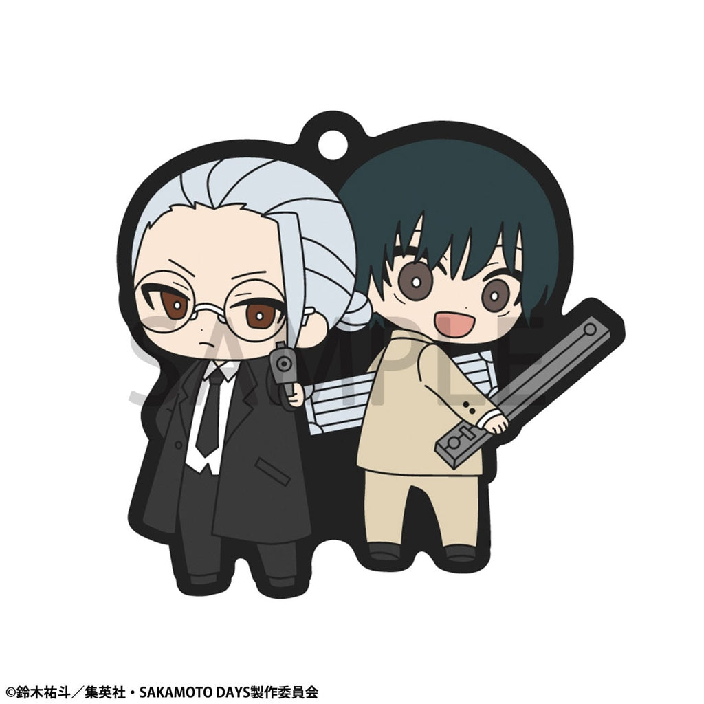 Immagine del prodotto Sakamoto Days Mascot in gomma Buddycolle Ciondolo in gomma 7 cm Assortimento (6)