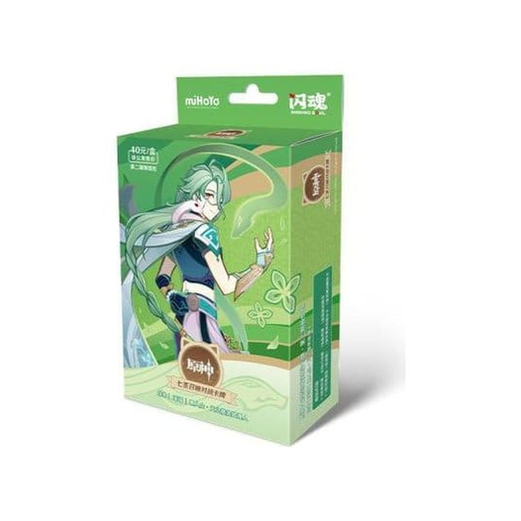 Immagine del prodotto Genshin Impact Gioco di Carte Collezionabili - Mazzo Starter Pre-costruito 06 - Baizhu - Serie 2 *Versione cinese*