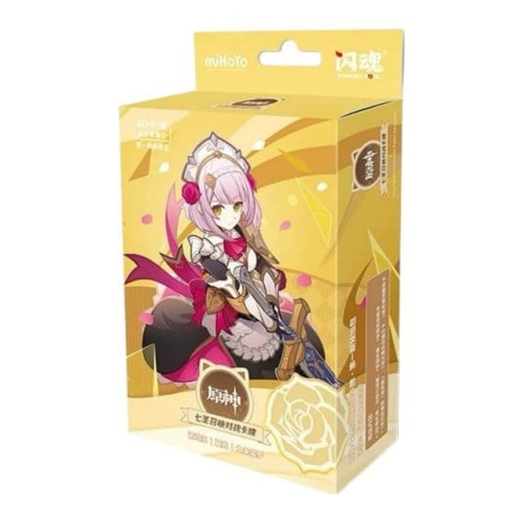 Immagine del prodotto Genshin Impact Gioco di carte collezionabili - Mazzo Starter pre-costruito 06 - Noelle - Serie 1 *Versione cinese*
