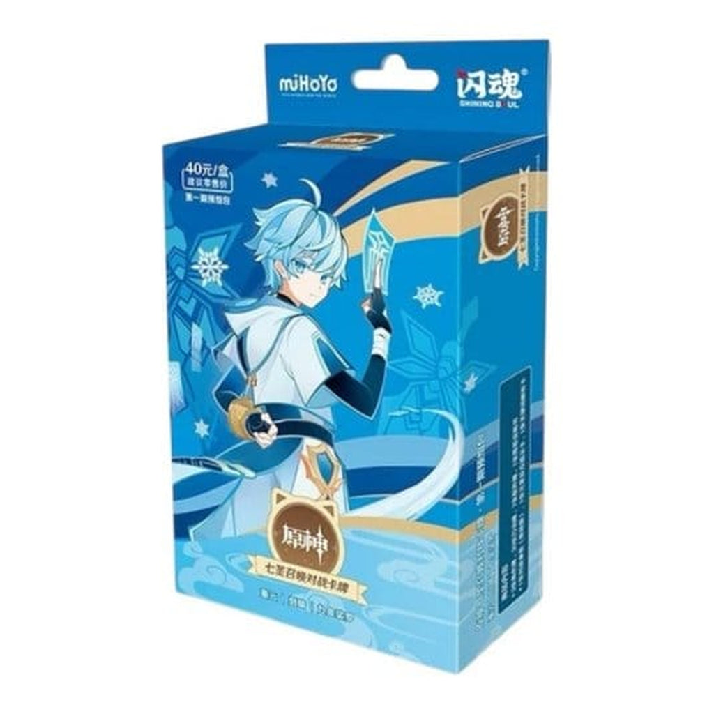 Immagine del prodotto Genshin Impact Gioco di carte collezionabili – Mazzo Starter precostruito 07 – Chongyun – Serie 1 *Versione cinese*