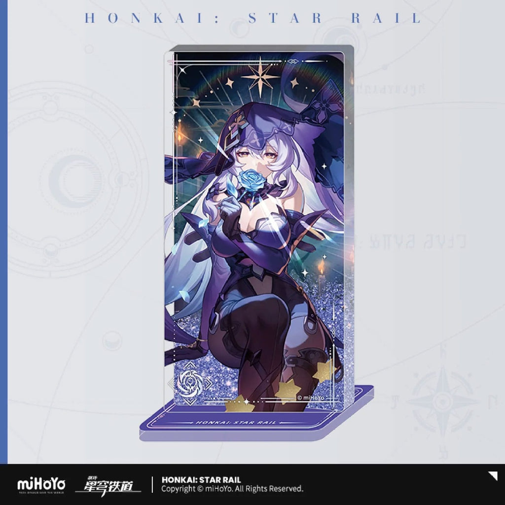 Immagine del prodotto Honkai: Star Rail Ornamento Light Cone in acrilico con glitter: Black Swan Reforged Remembrance 15 cm