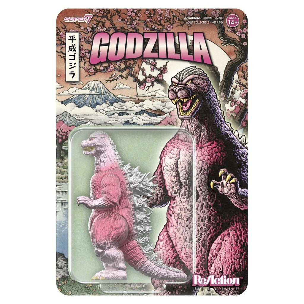 Immagine del prodotto Godzilla Toho Action Figure ReAction Godzilla '89 (Cherry Blossom Festival)