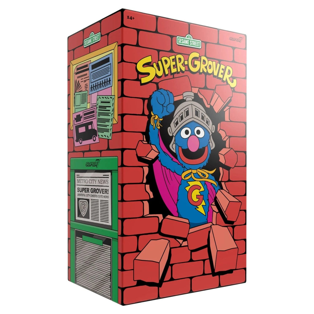 Immagine del prodotto Sesame Street figure in vinile Supersize Super Grover 36 cm