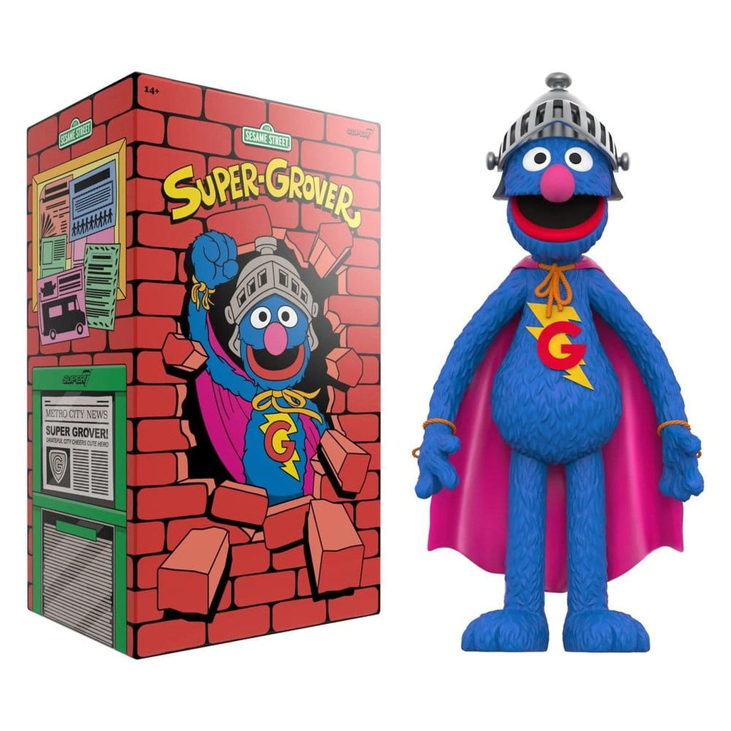 Immagine del prodotto Sesame Street figure in vinile Supersize Super Grover 36 cm