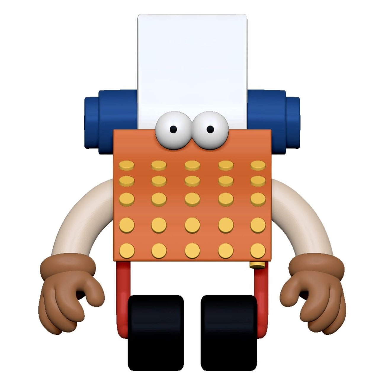 Immagine del prodotto Sesame Street action figure ReAction Wave 06 Typewriter Guy 10 cm