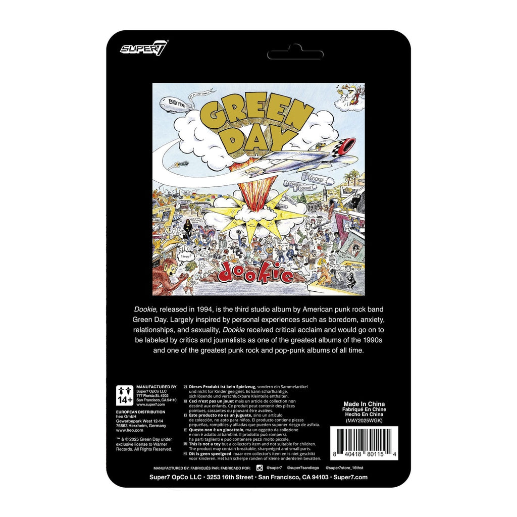 Immagine del prodotto Green Day Action figure ReAction Dookie Dog 9 cm